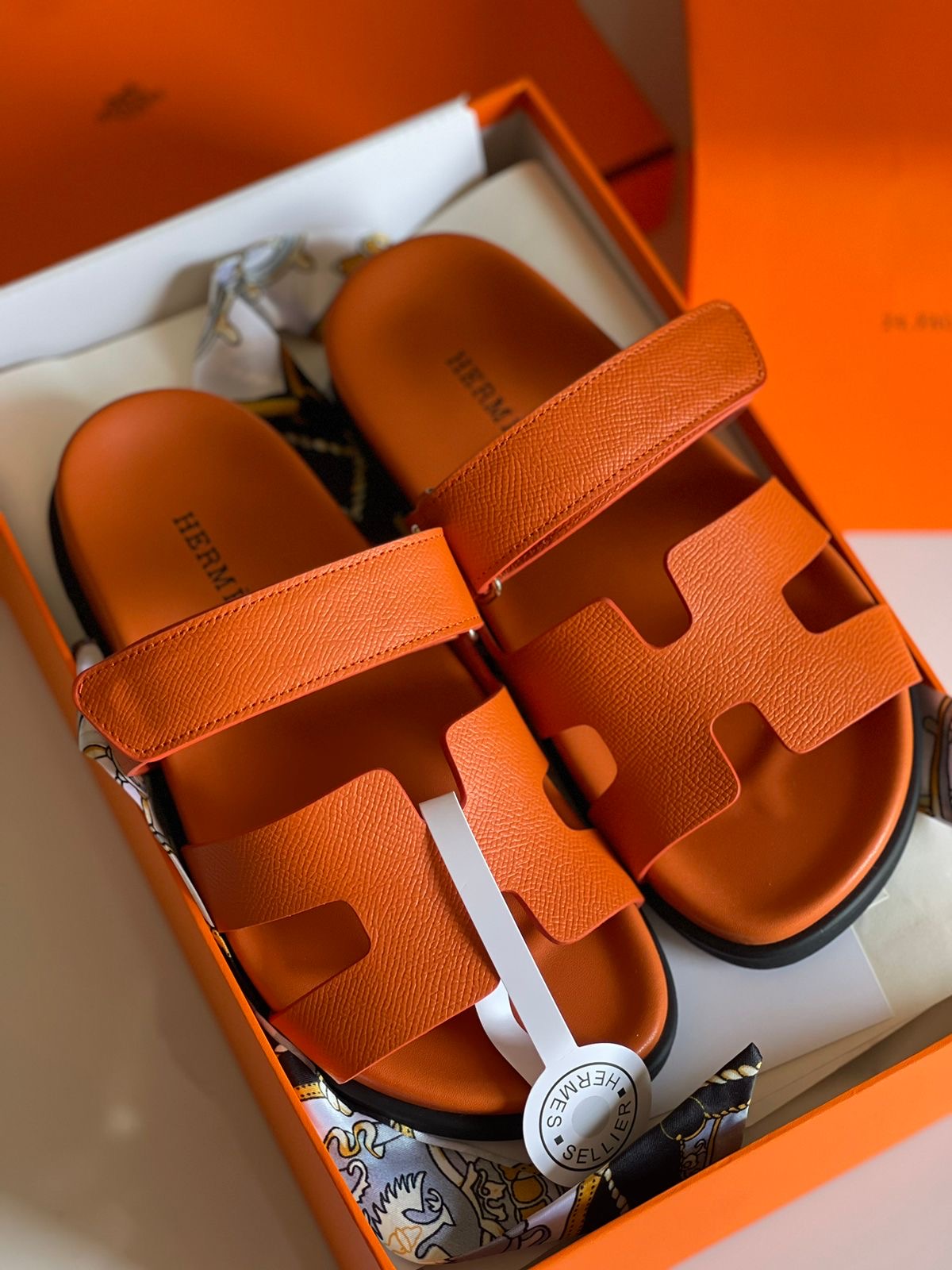 Hermes slippers- chypre