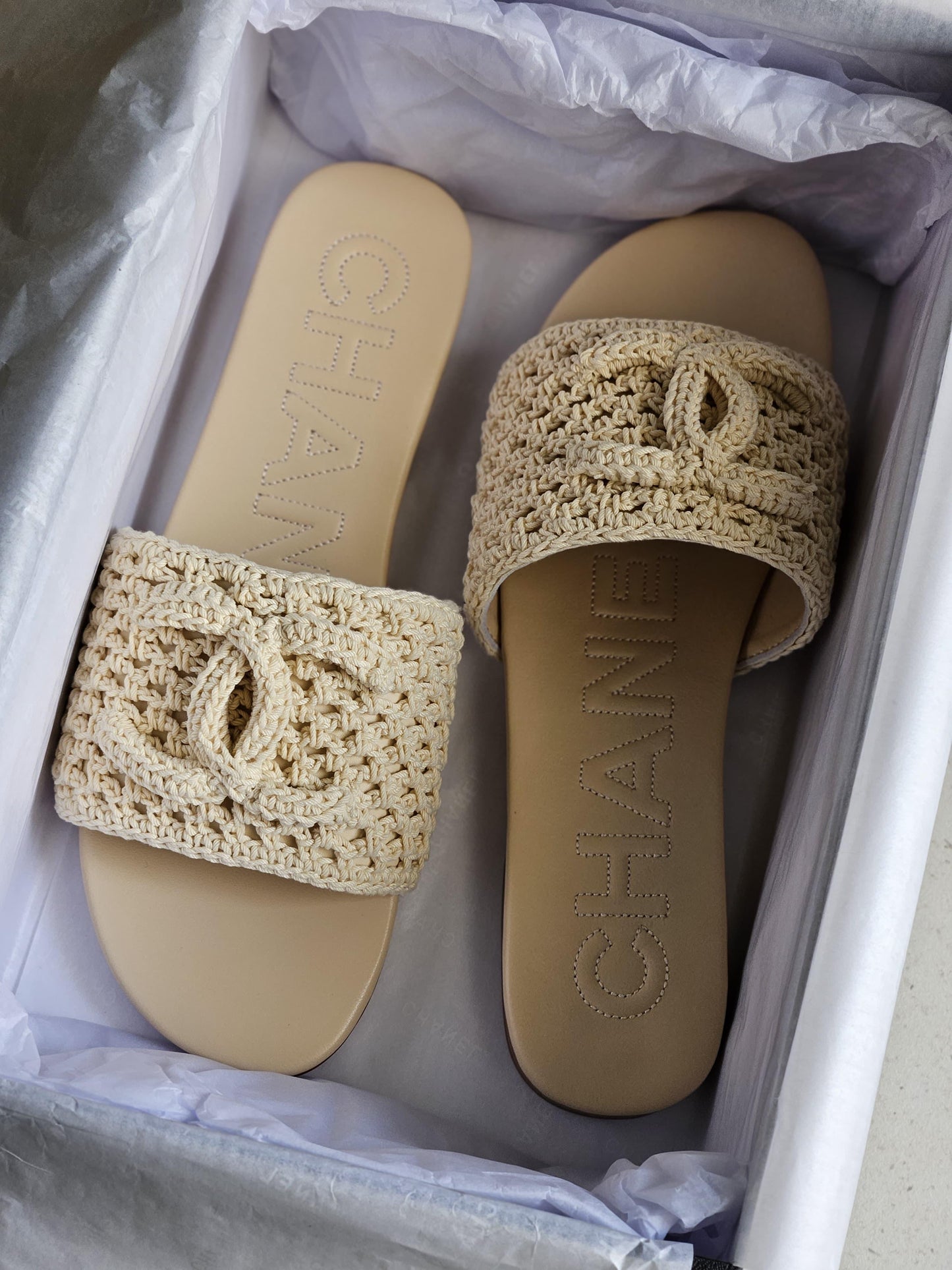 Chanel slippers