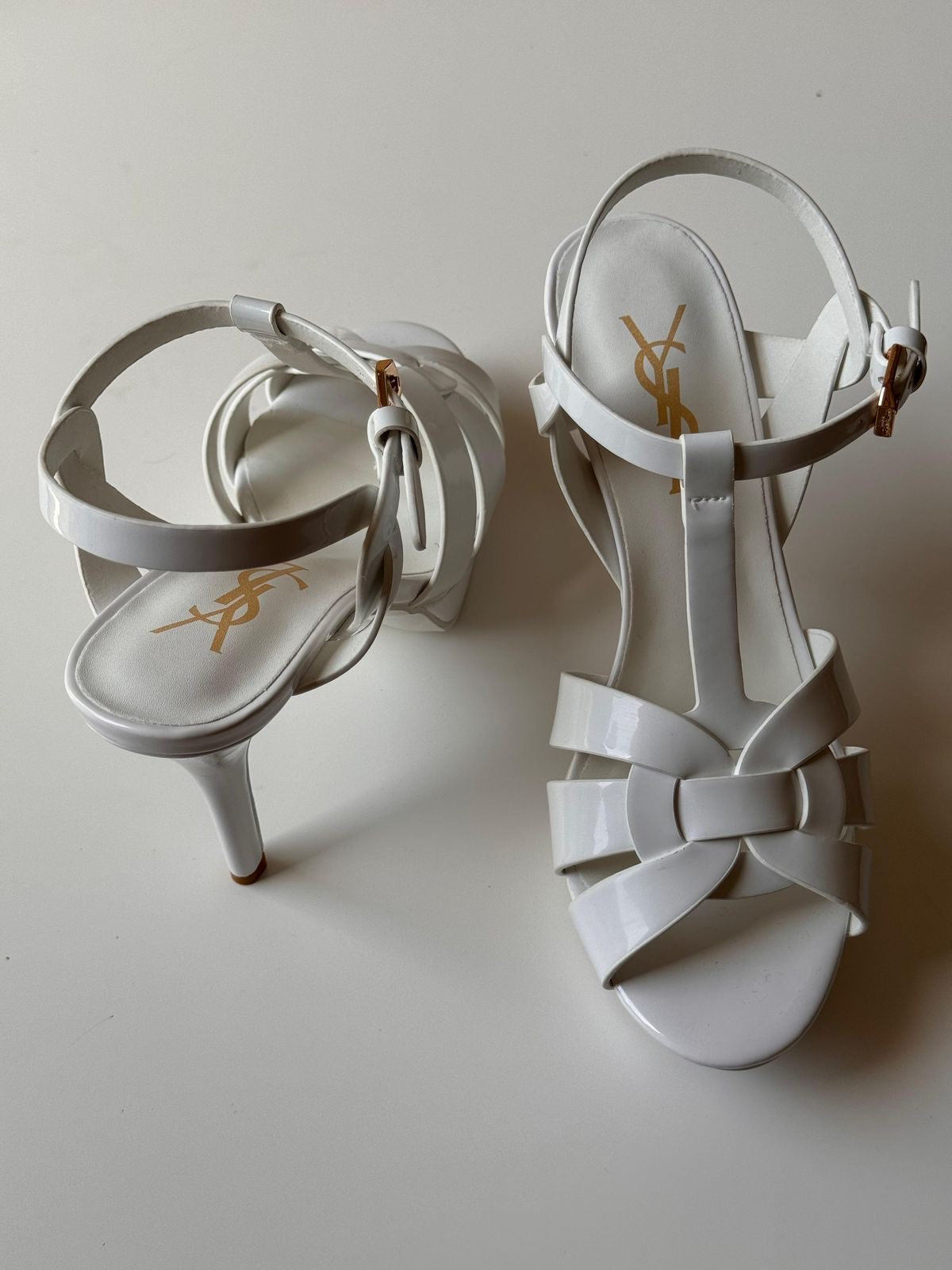 Ysl sandals heels