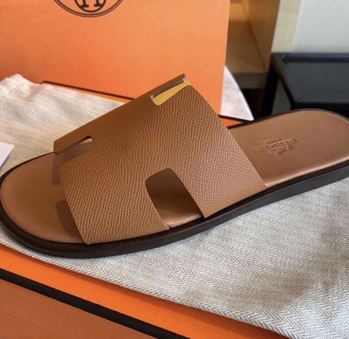 Hermes slippers - men