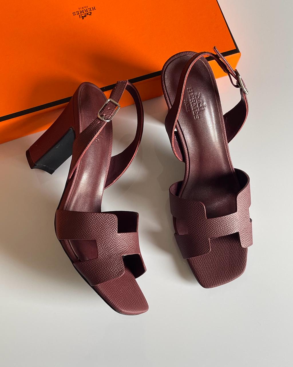 Hermes sandals heels