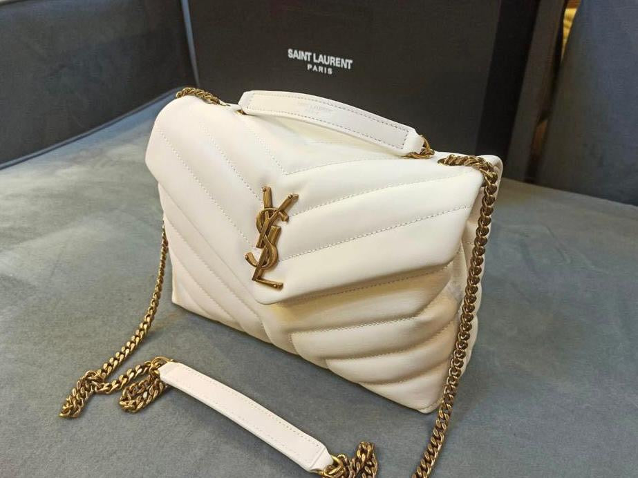 Ysl bag white medium