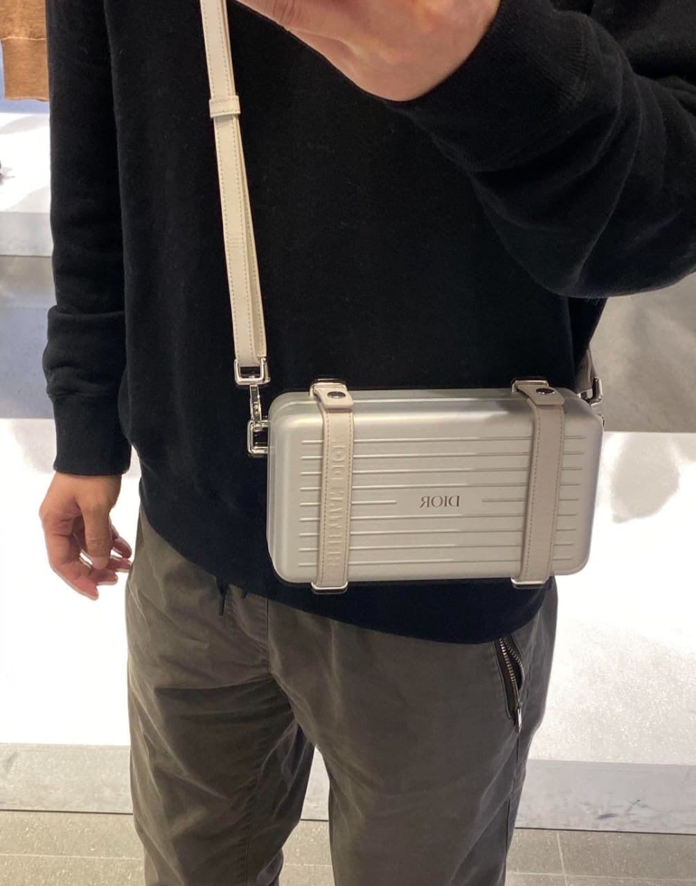 Dior rimowa bag