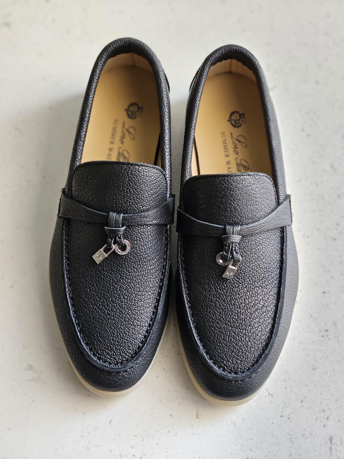 Loro piana loafers - leather