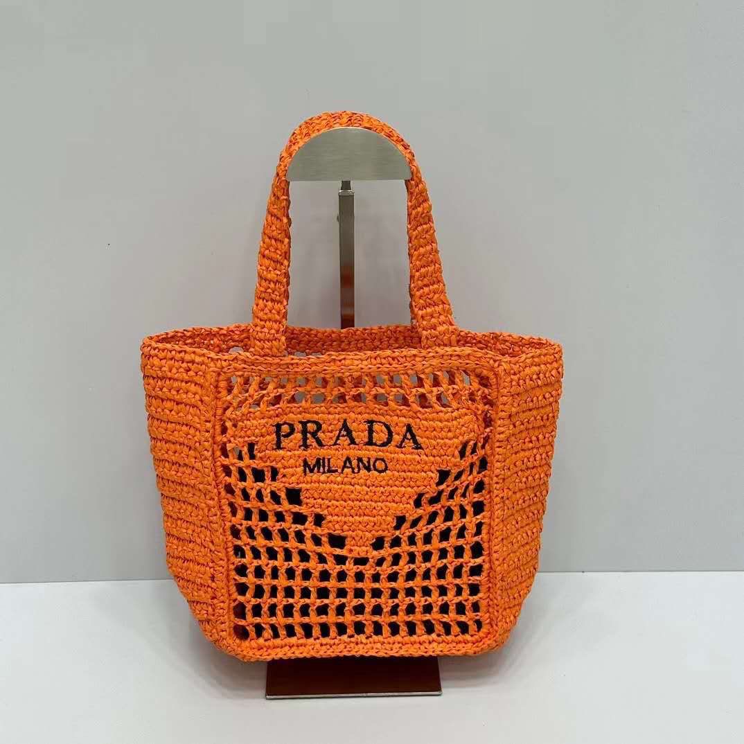 Prada bag tote beach