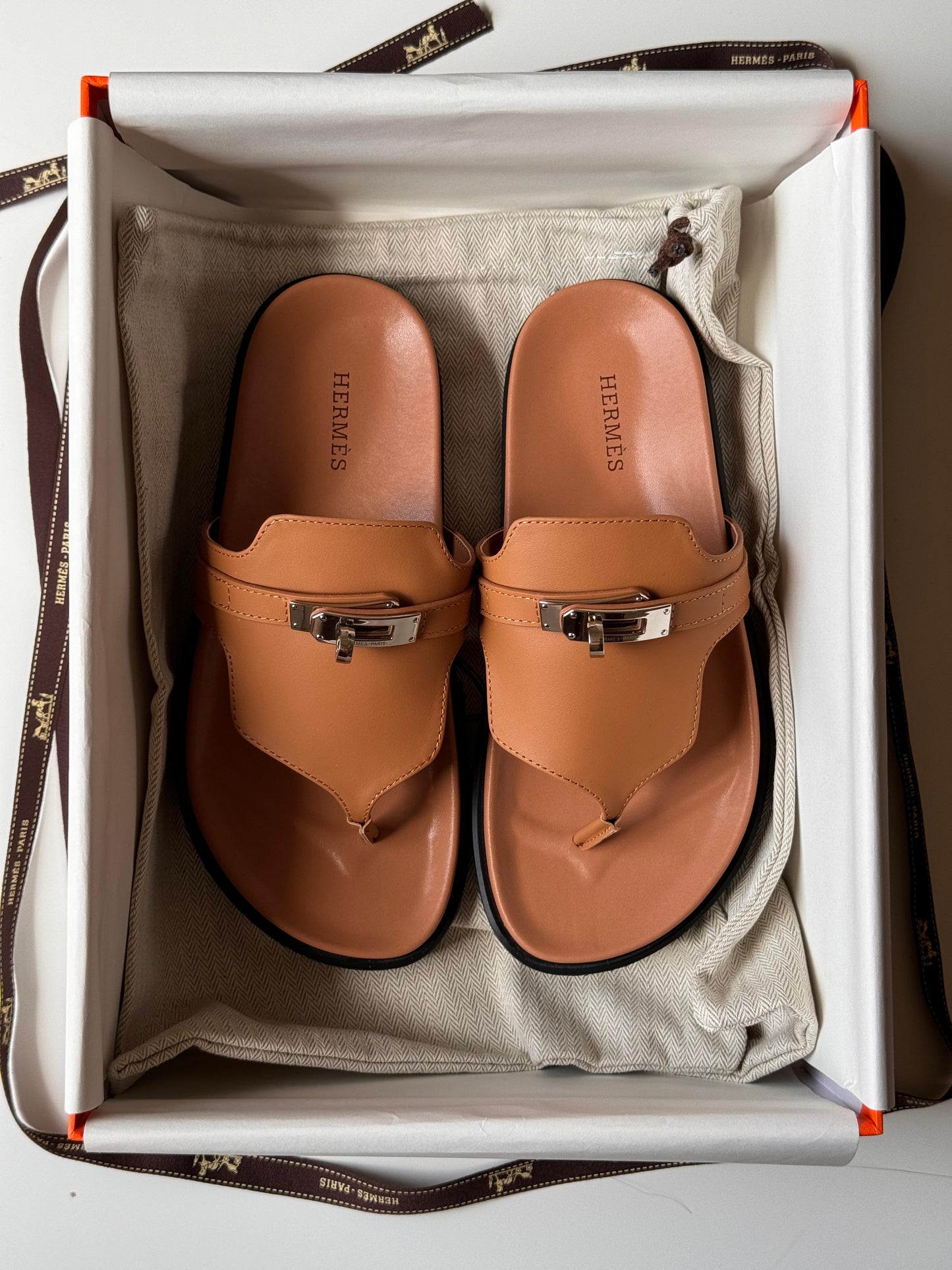 Hermes slippers