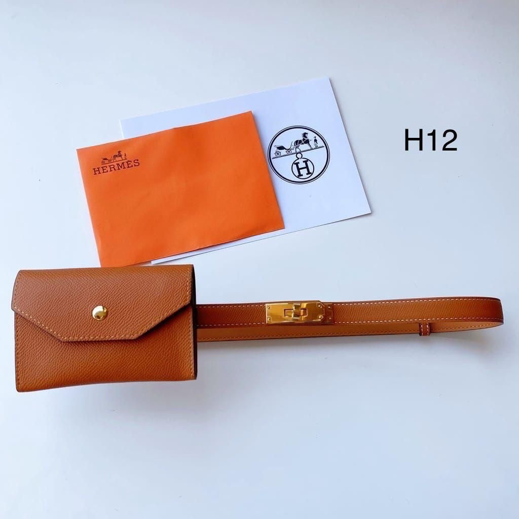 Hermes belt with wallet