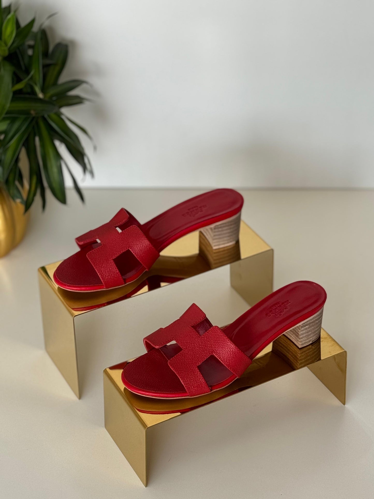 Hermes sandals heels