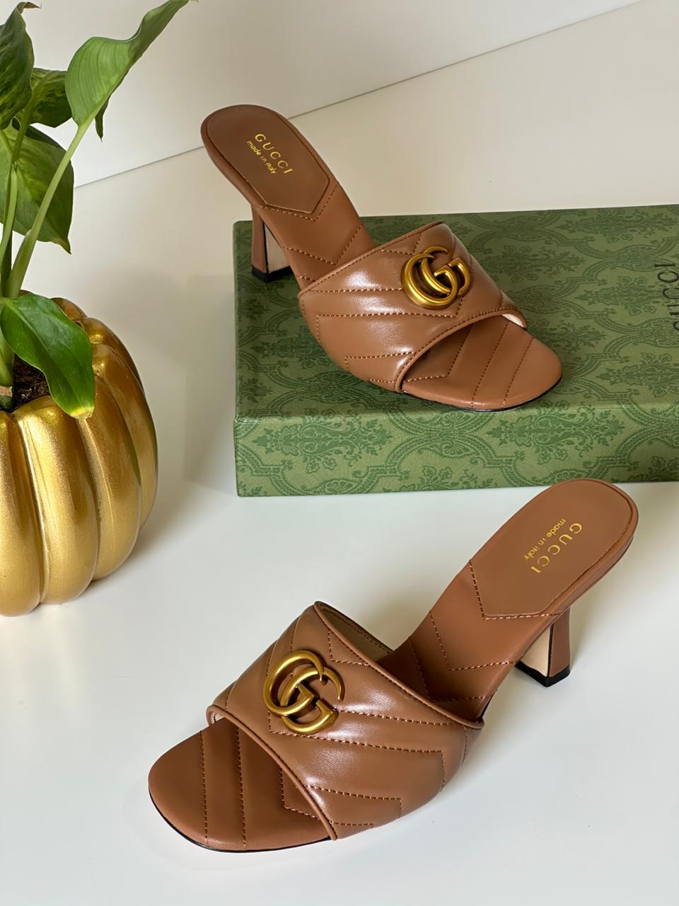 Gucci sandals heels