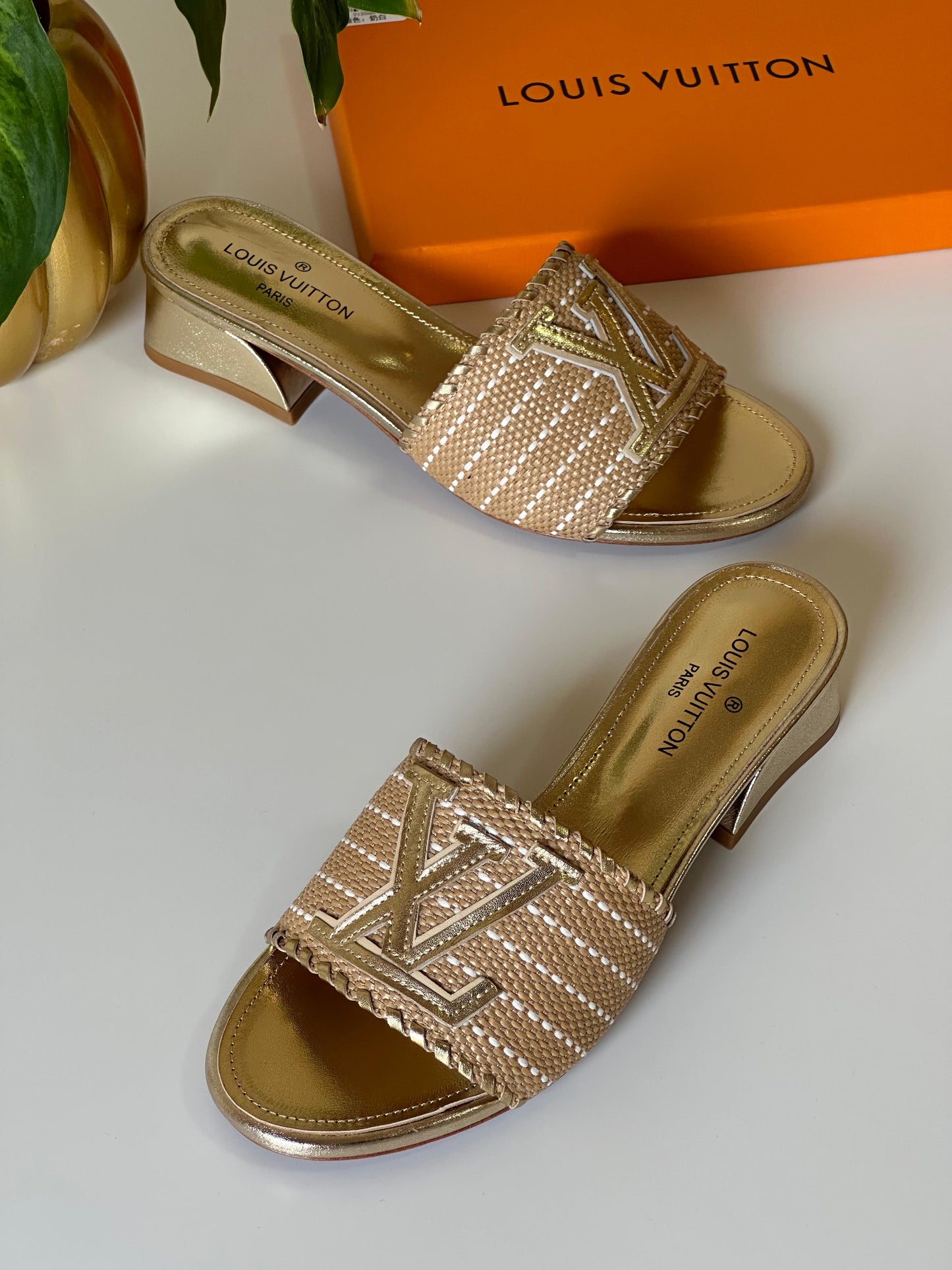 Lv slippers and sandals