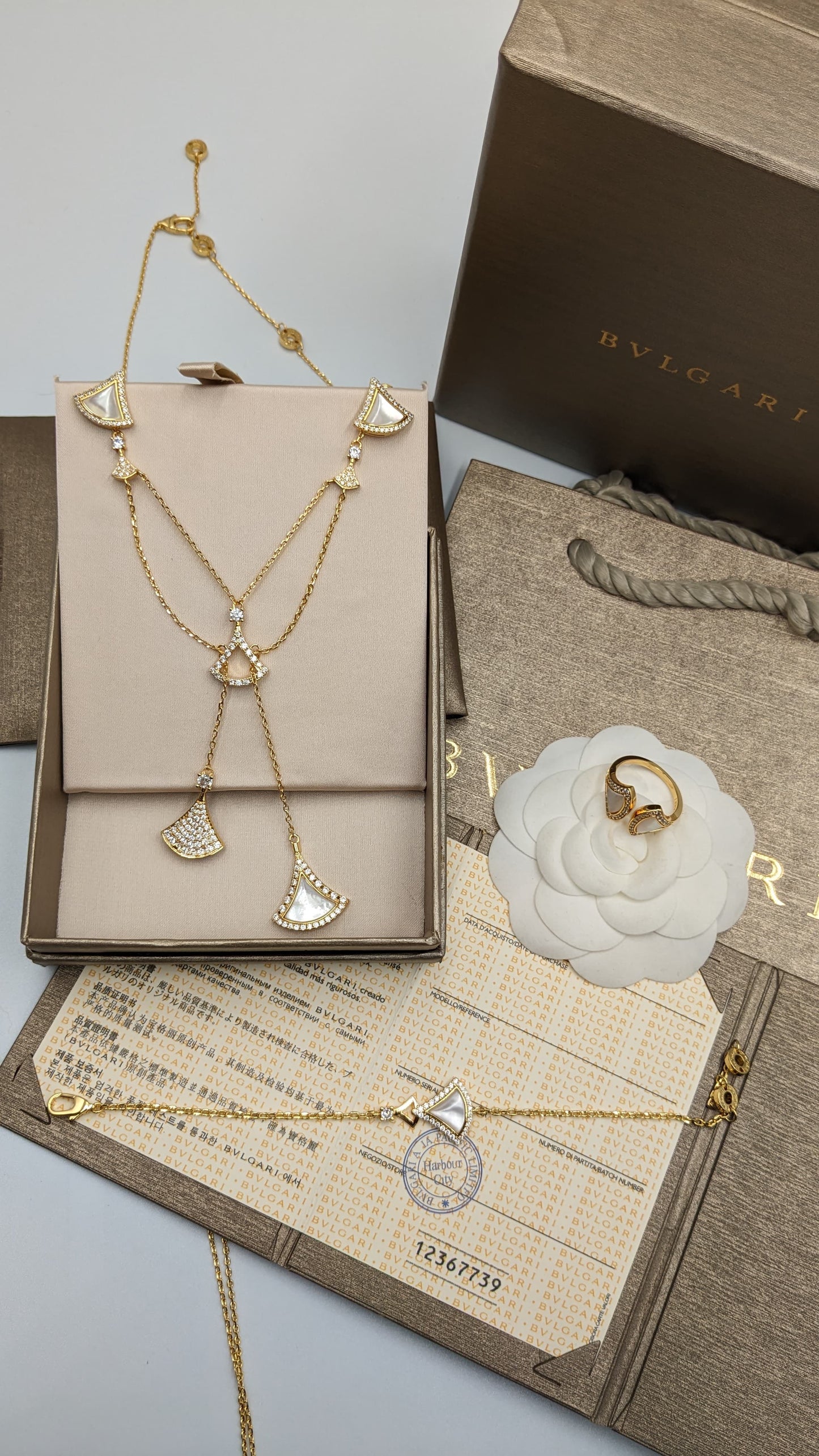 Bvlgari jewelry set