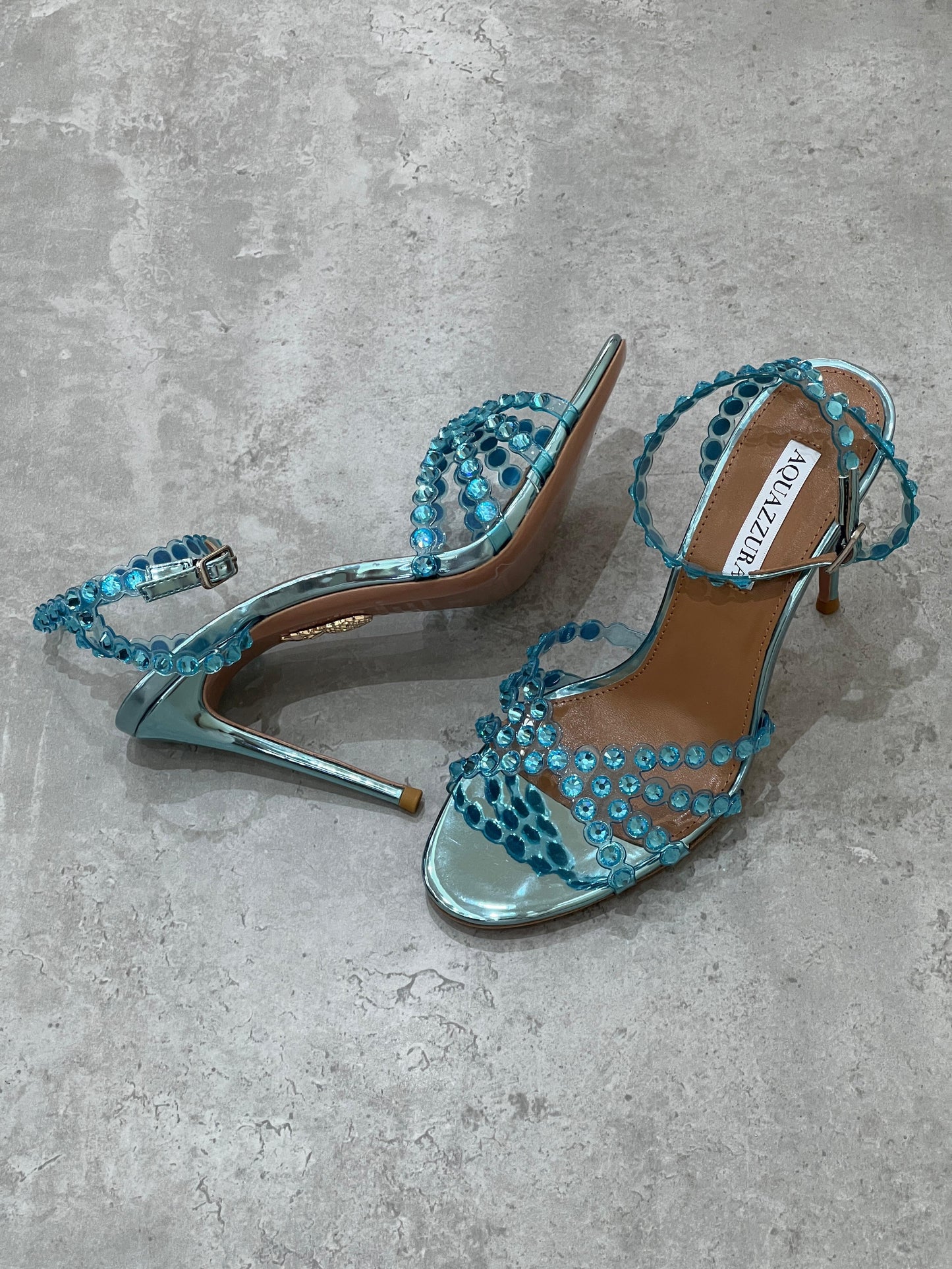 Aquazurra sandals heels