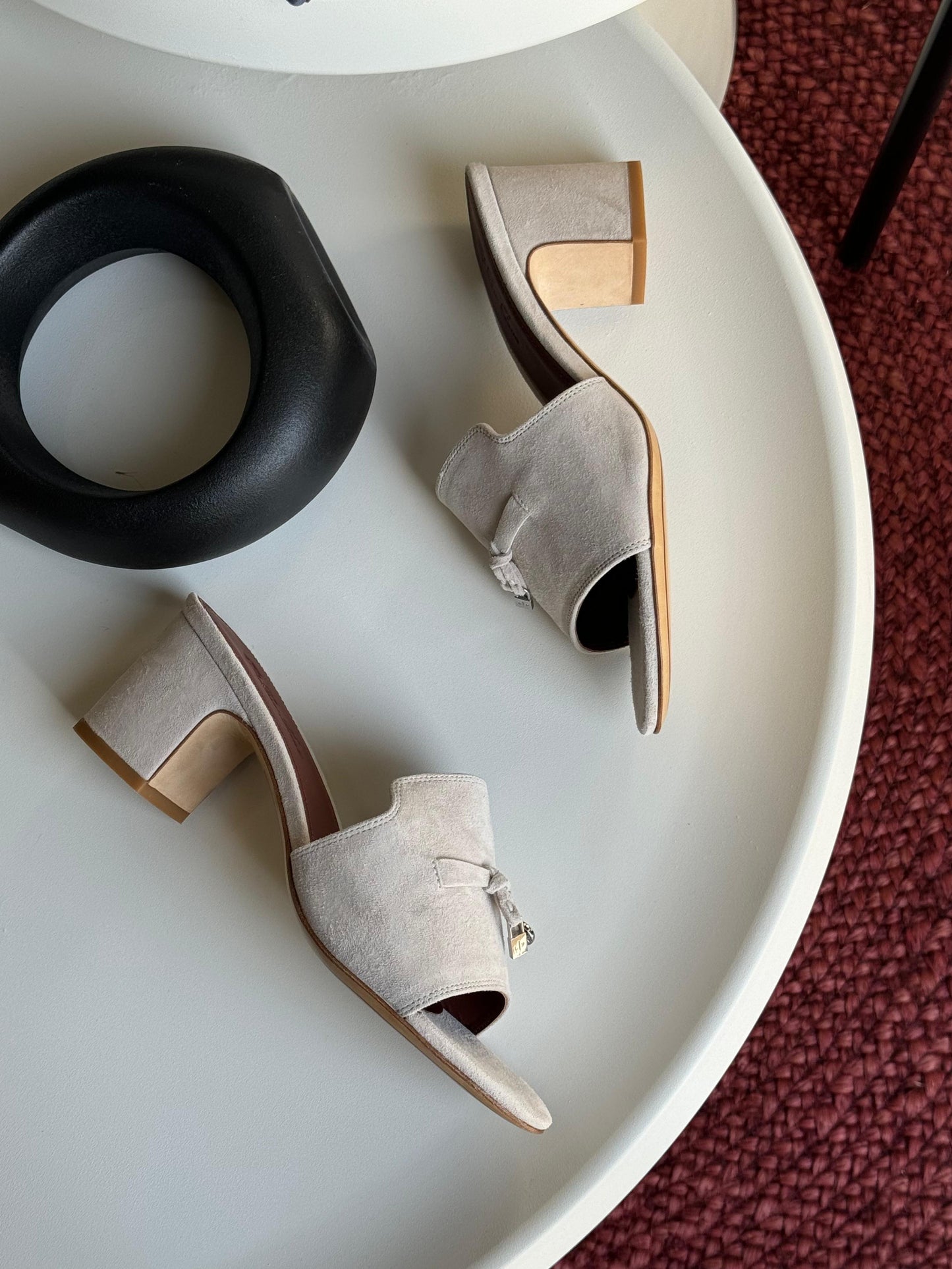 Loro piana sandals heels