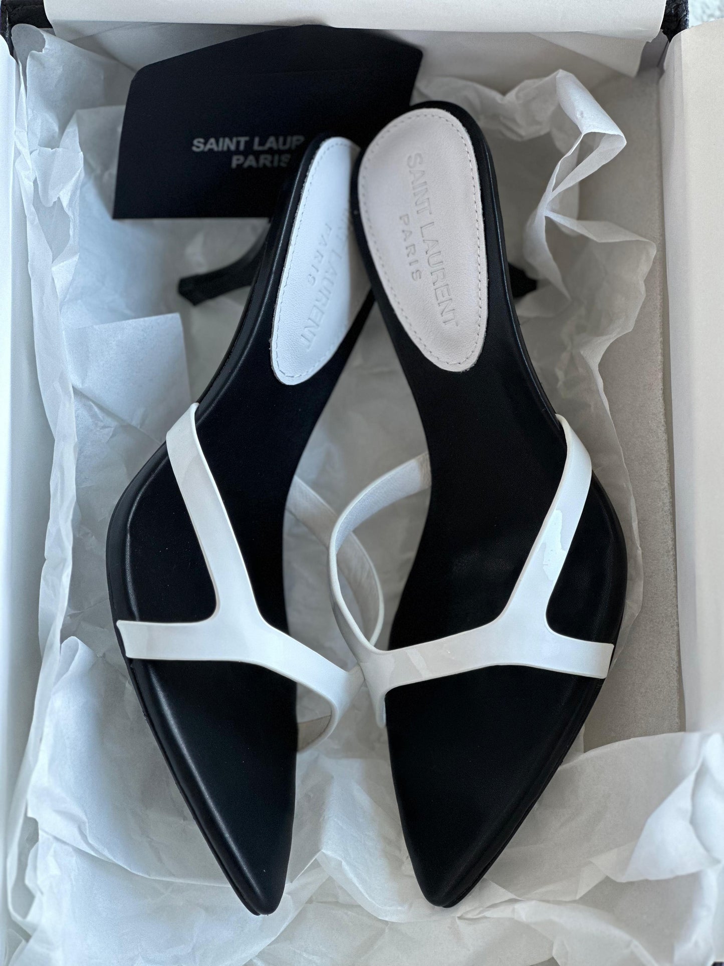 Ysl sandals heels