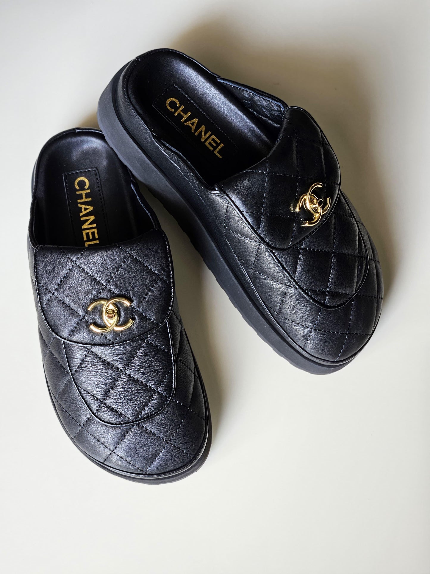 Chanel mules