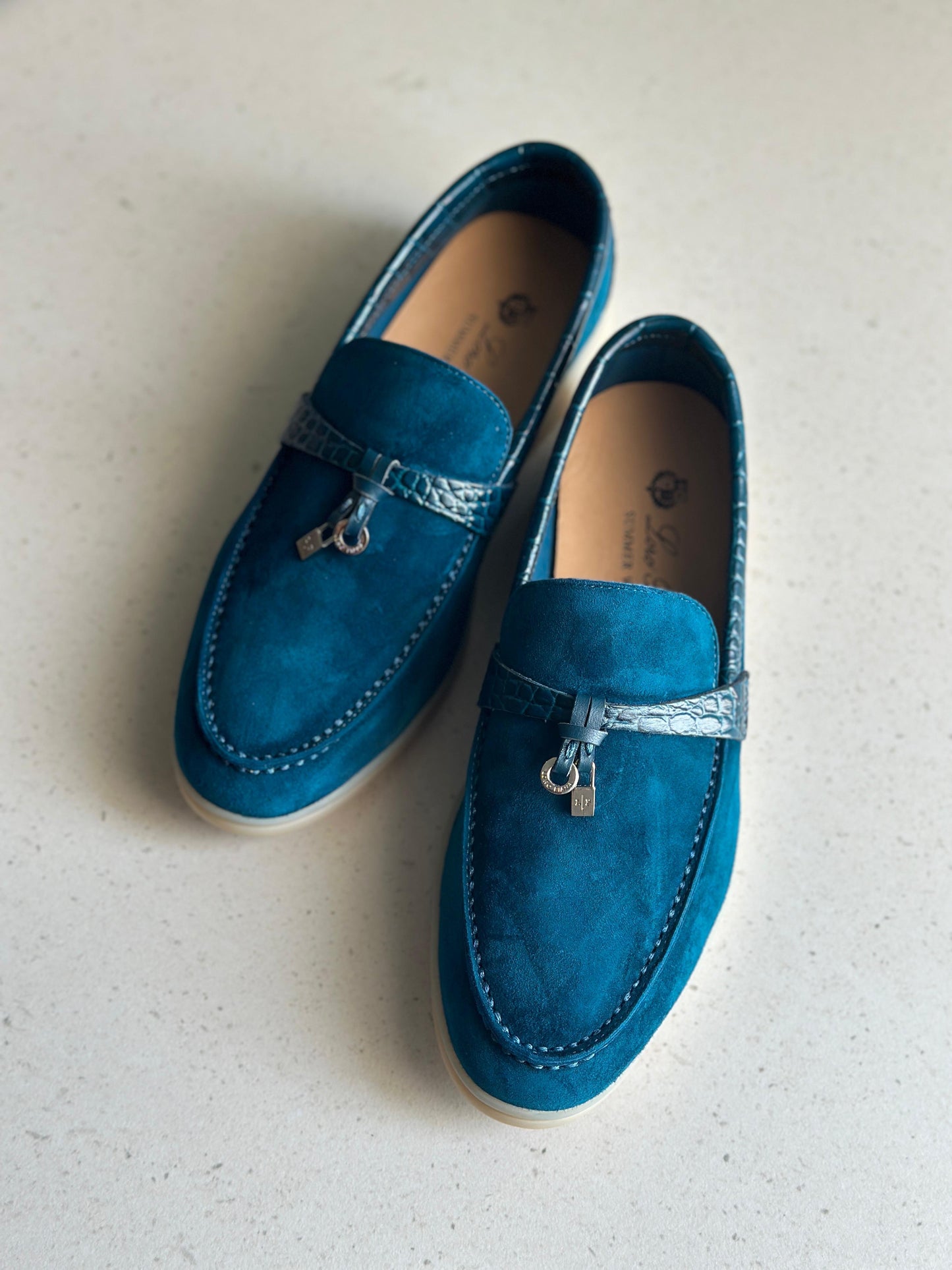 Loro piana loafers  - blue