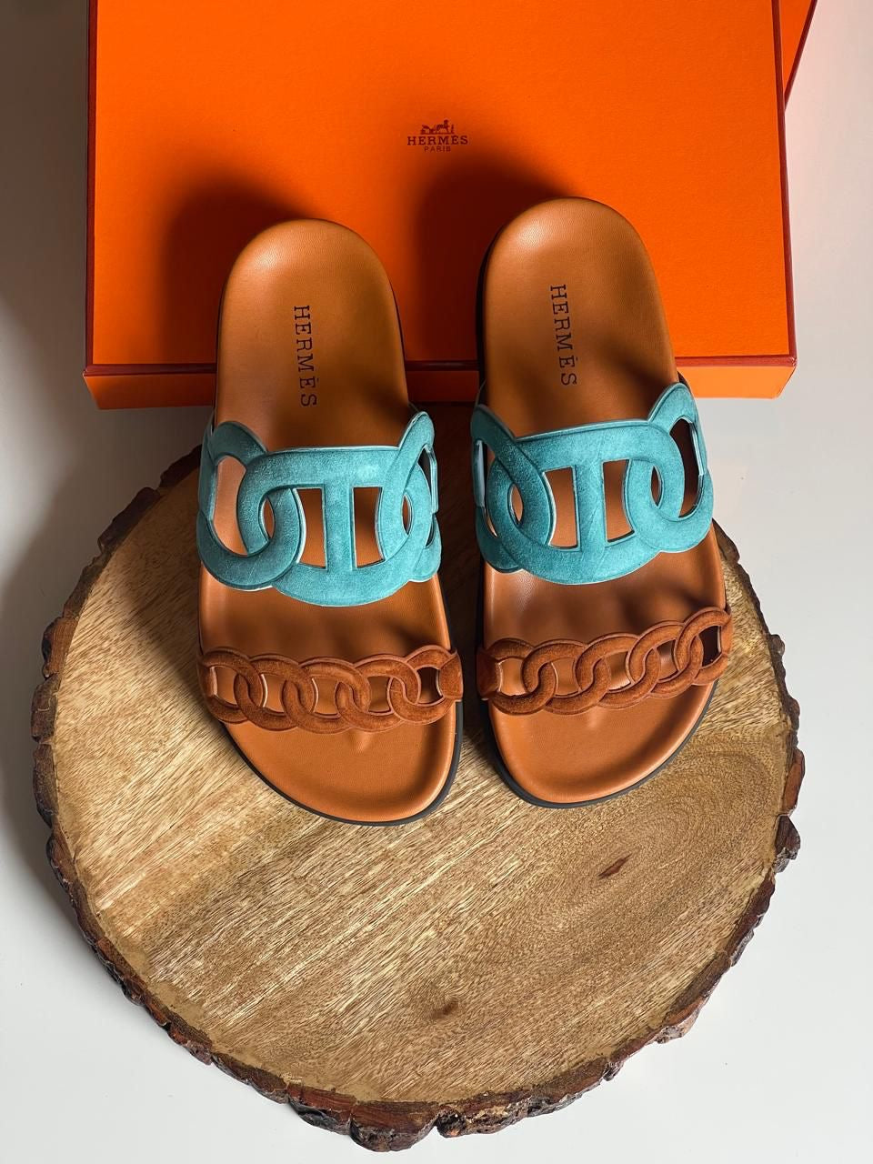 Hermes slippers