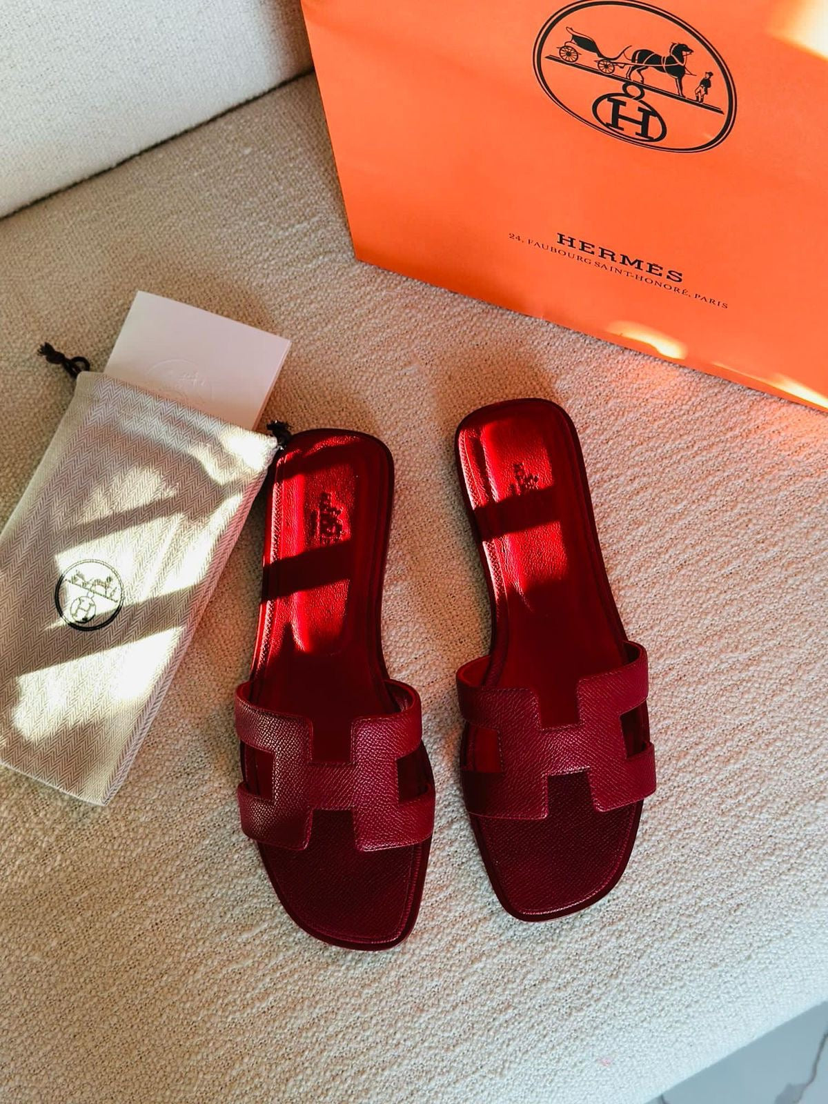 Hermes slippers