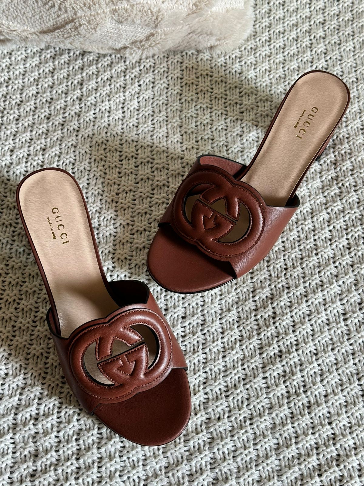 Gucci sandals heels