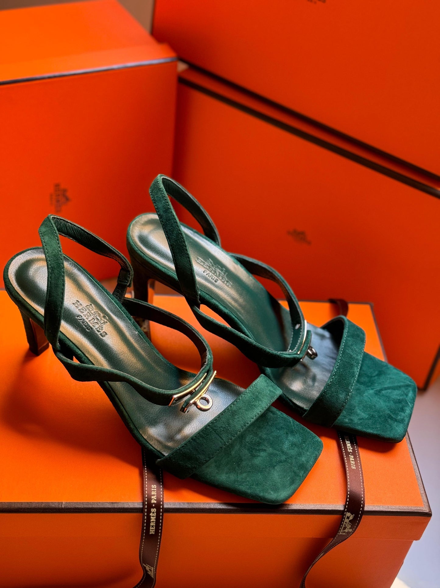 Hermes sandals heels