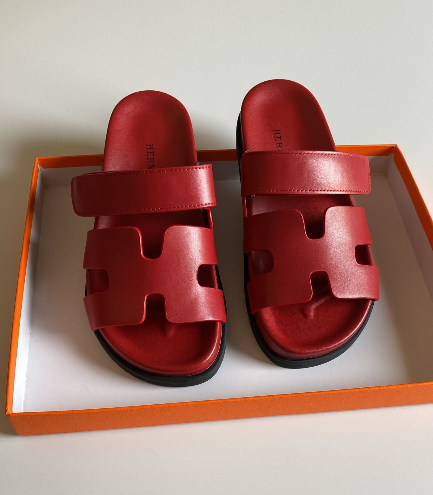 Hermes slippers chypre