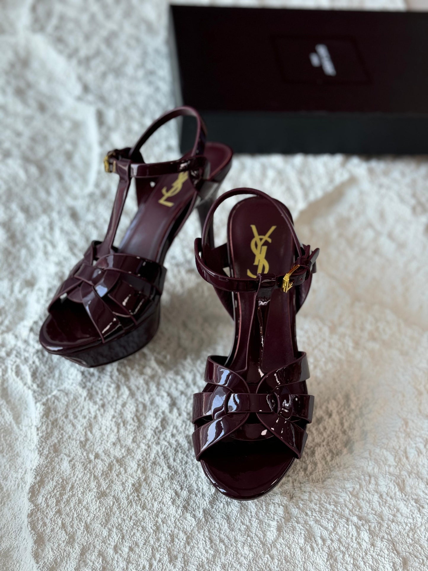 Ysl sandals heels