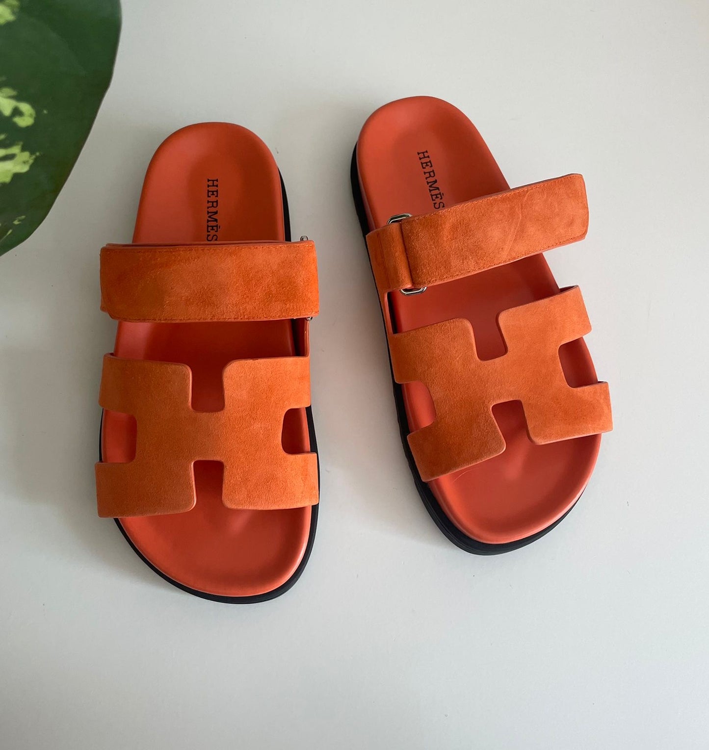 Hermes slippers chypre