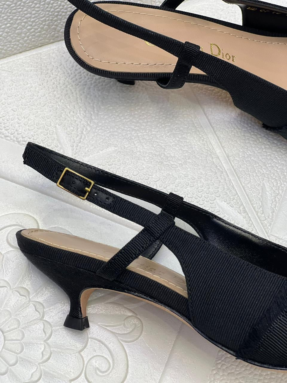 Dior heels - low heel