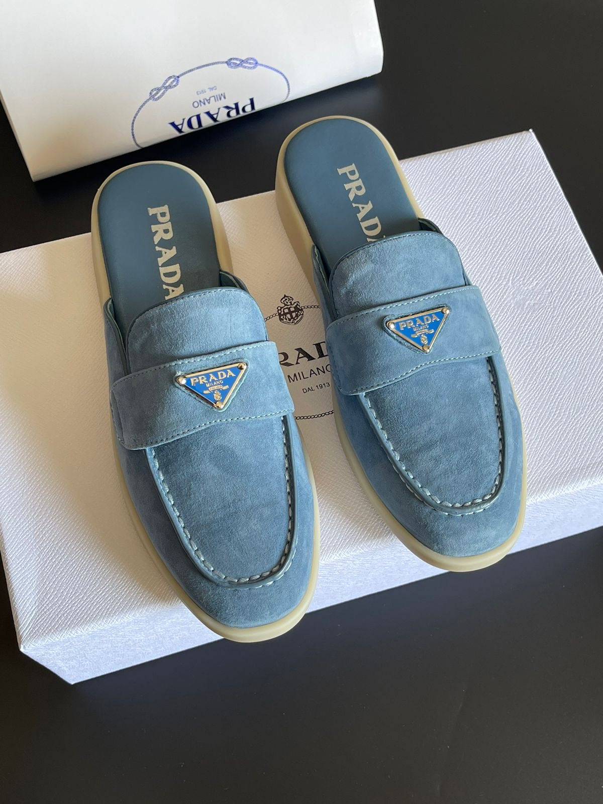 Prada mules