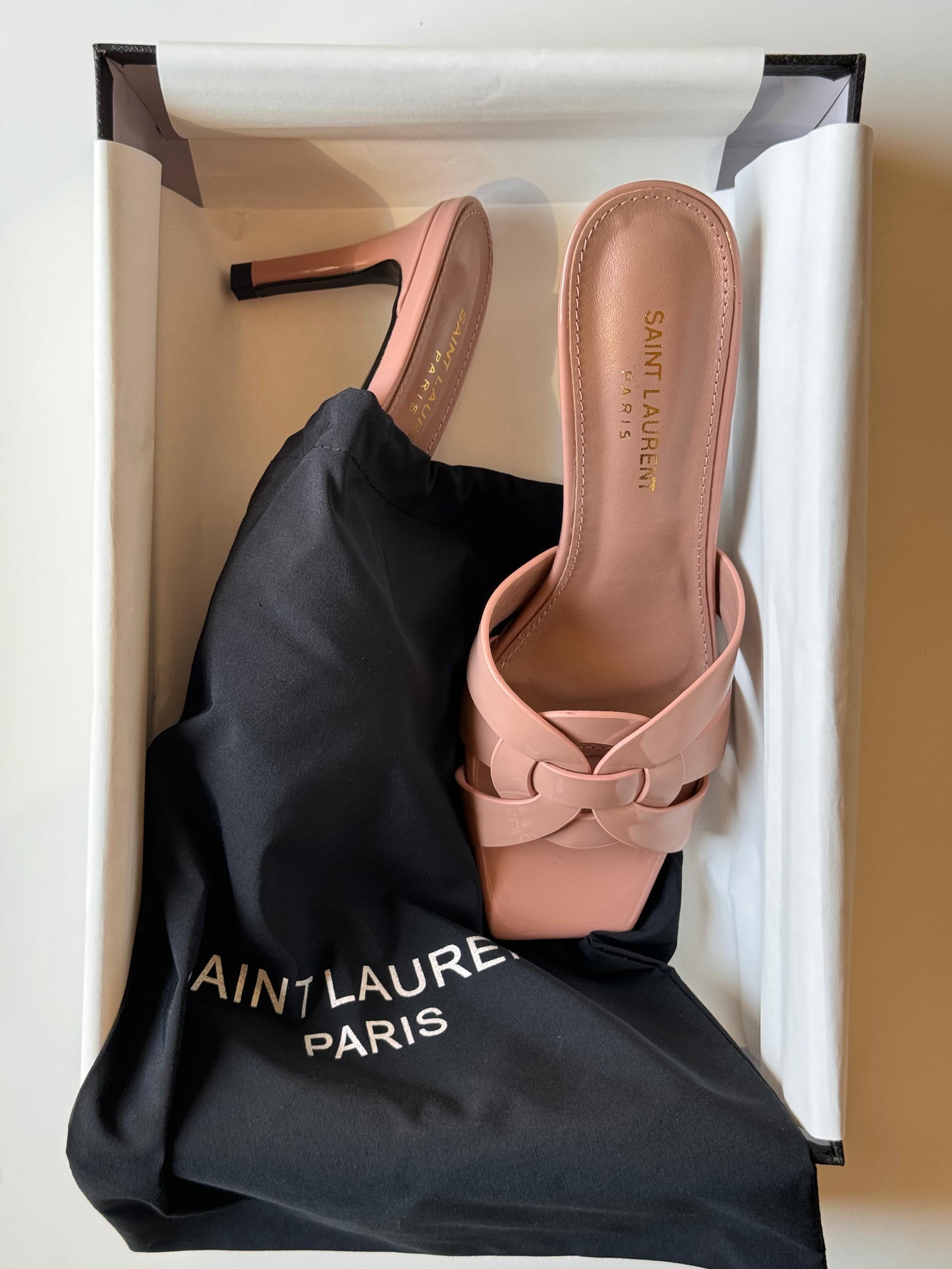 Ysl sandals heels