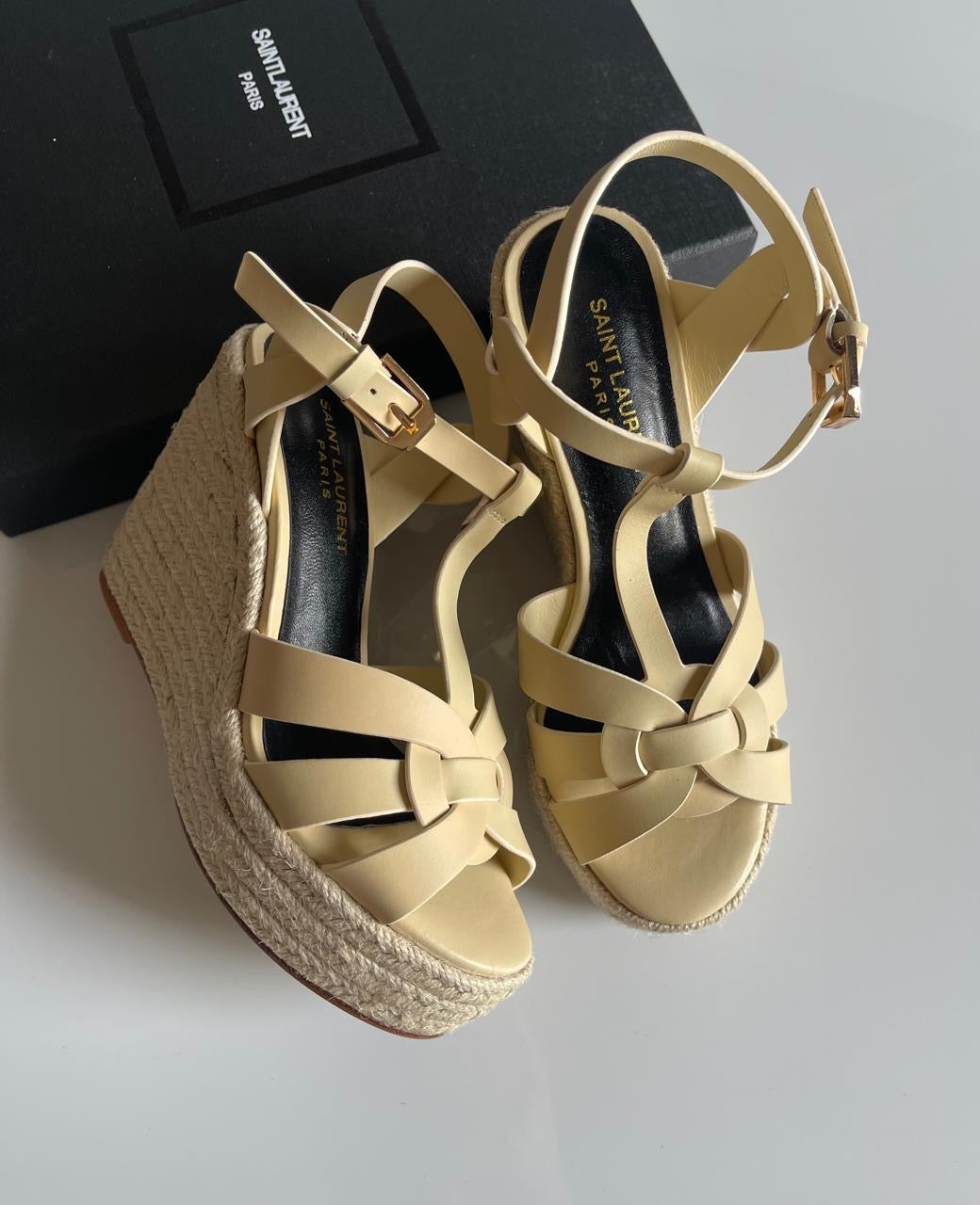 Ysl sandals heels  - wedges