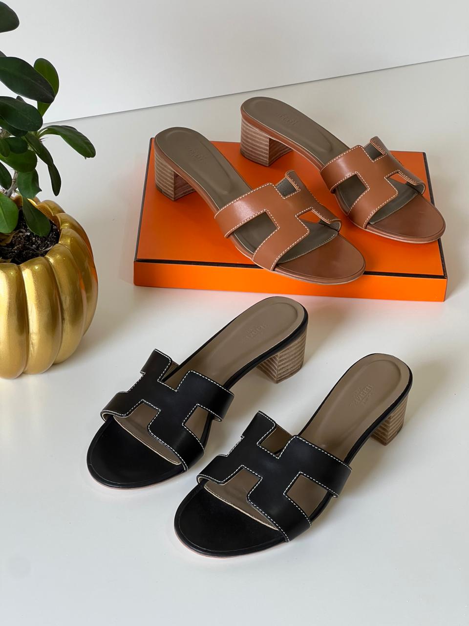 Hermes sandals heels