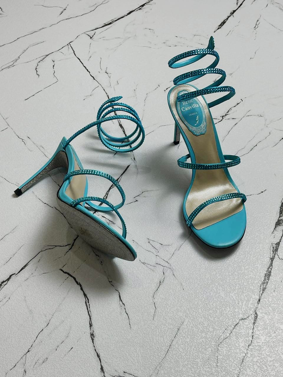 Rene caovilla sandals heels