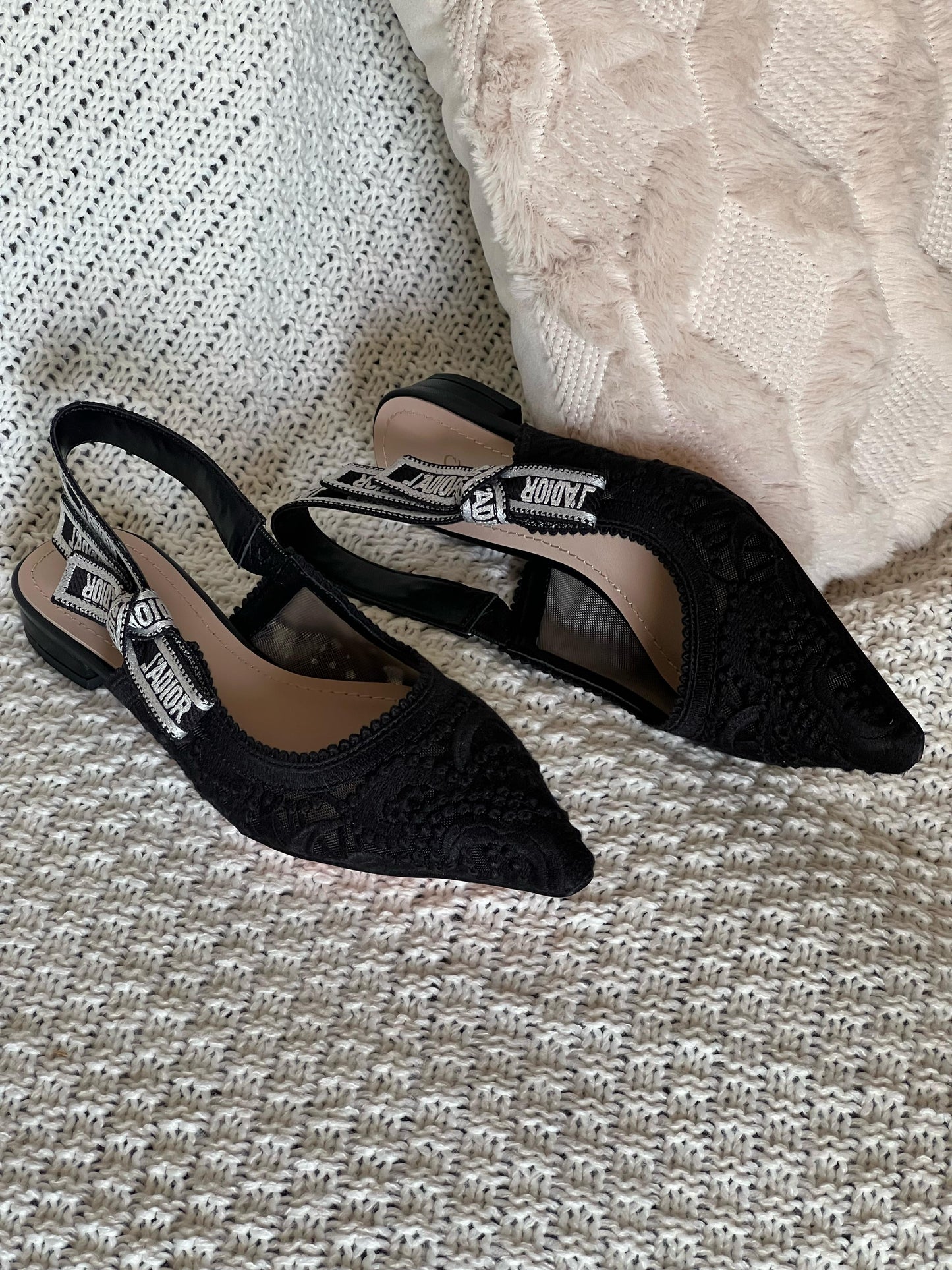 Dior heels - flat