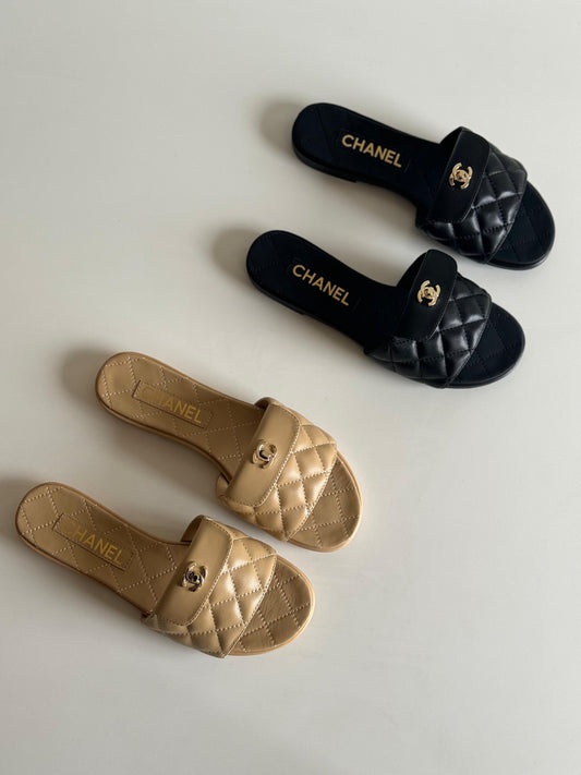 Chanel slippers