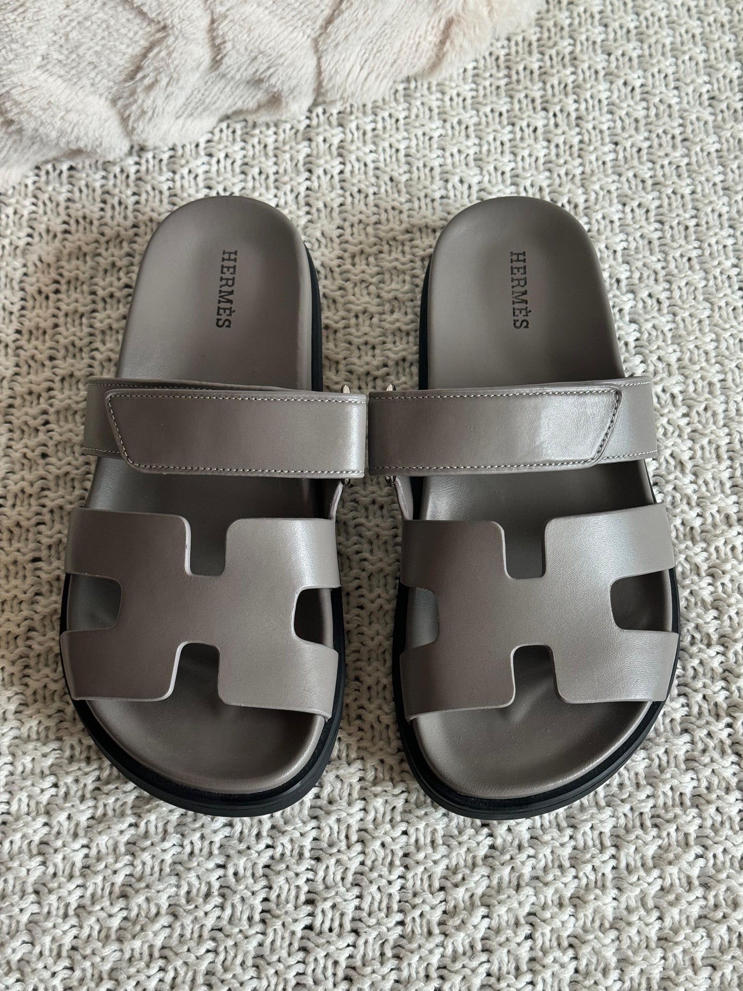 Hermes slippers chypre