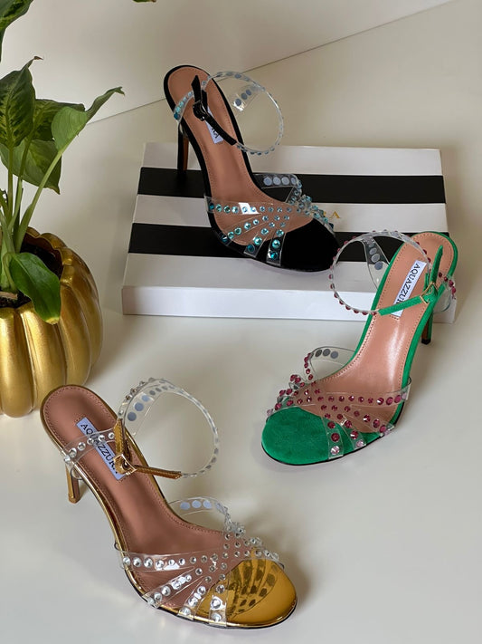 Aquazurra sandals heels