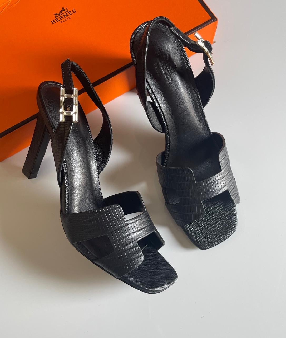 Hermes sandals heels