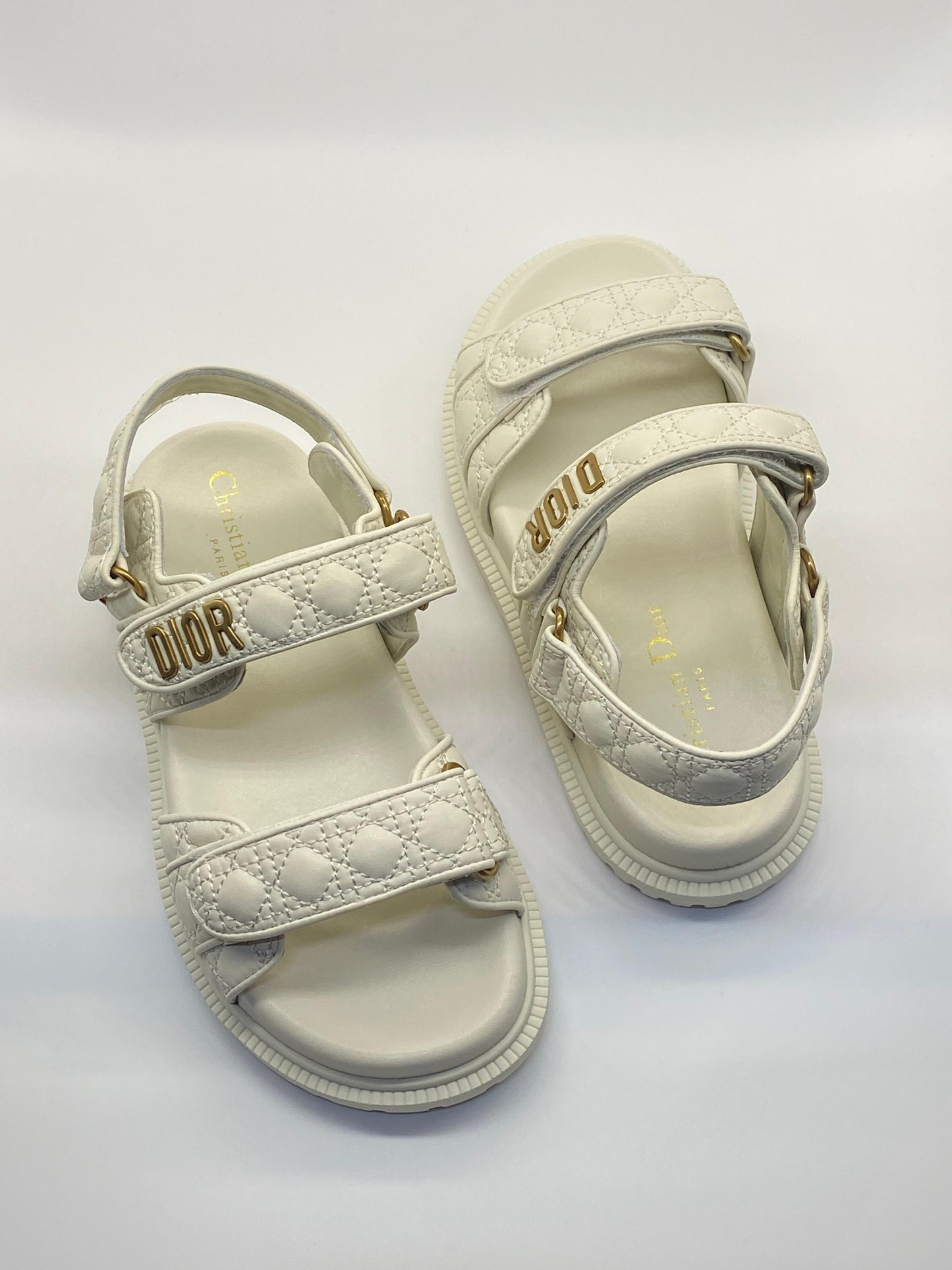 Dior sandals.