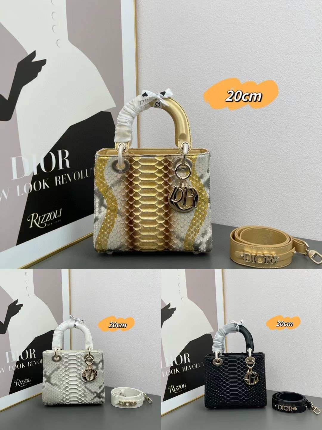 Lady dior bag 20 cm