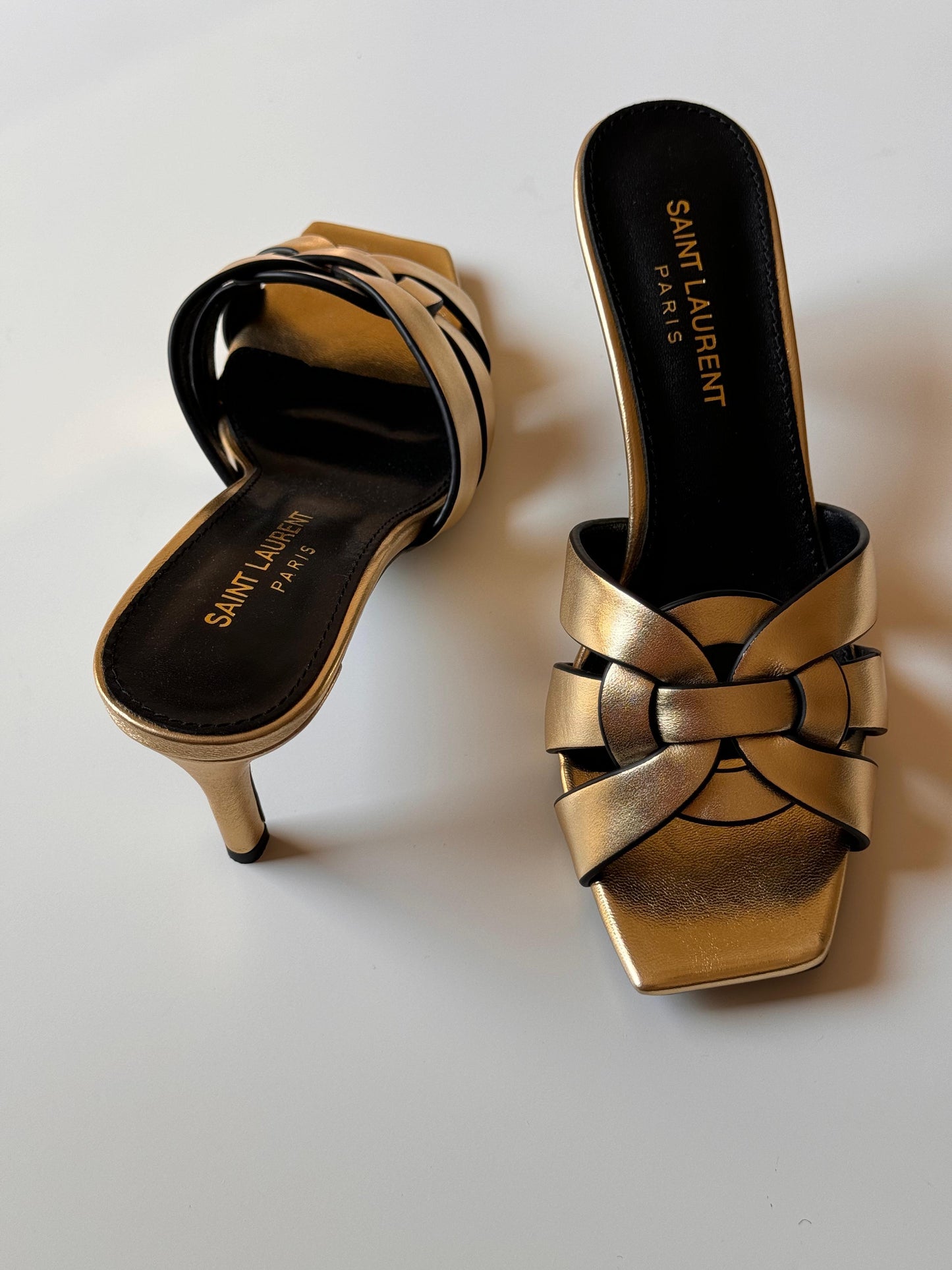 Ysl sandals heels