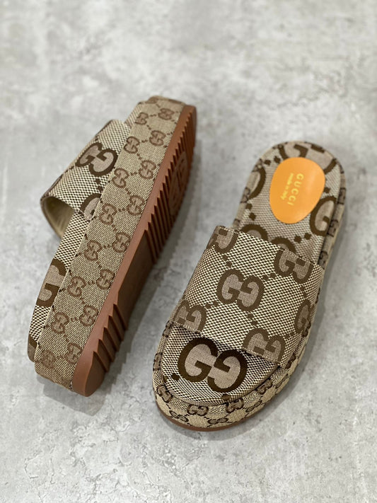 Gucci sandals wedges