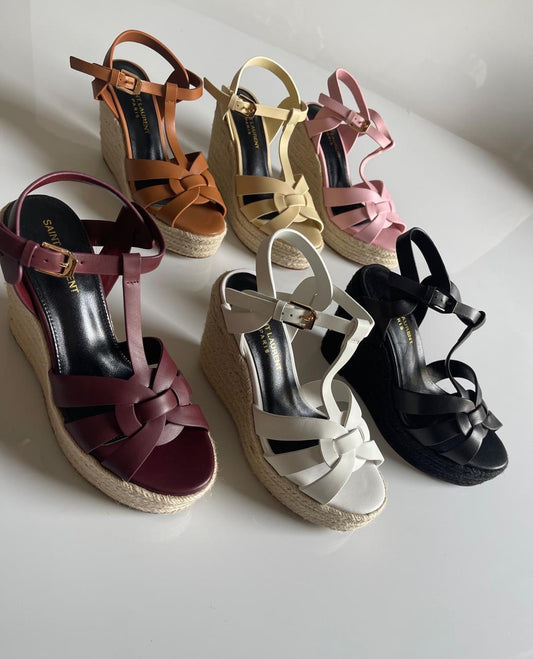 Ysl sandals heels  - wedges