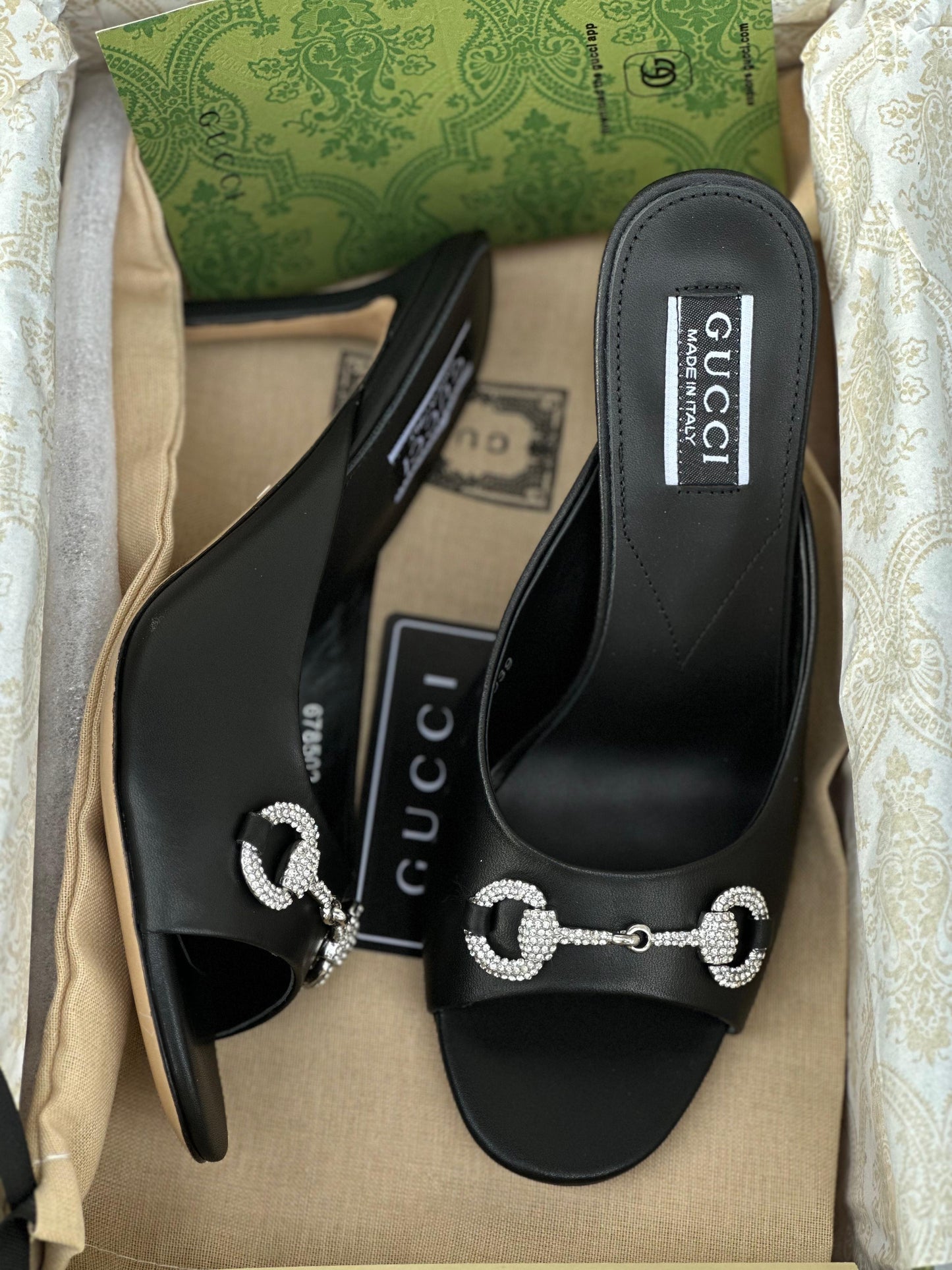 Gucci sandals heels