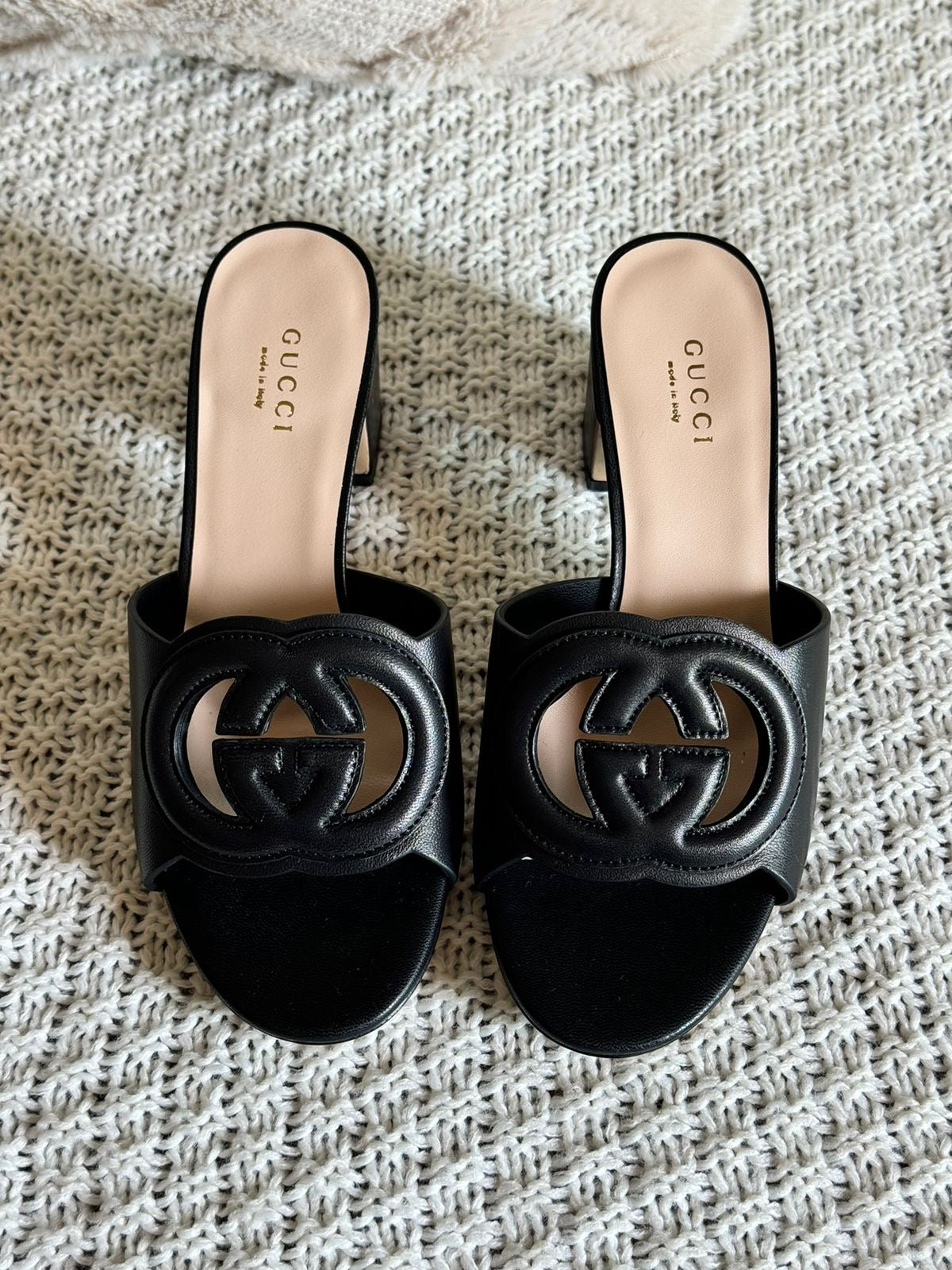 Gucci sandals heels