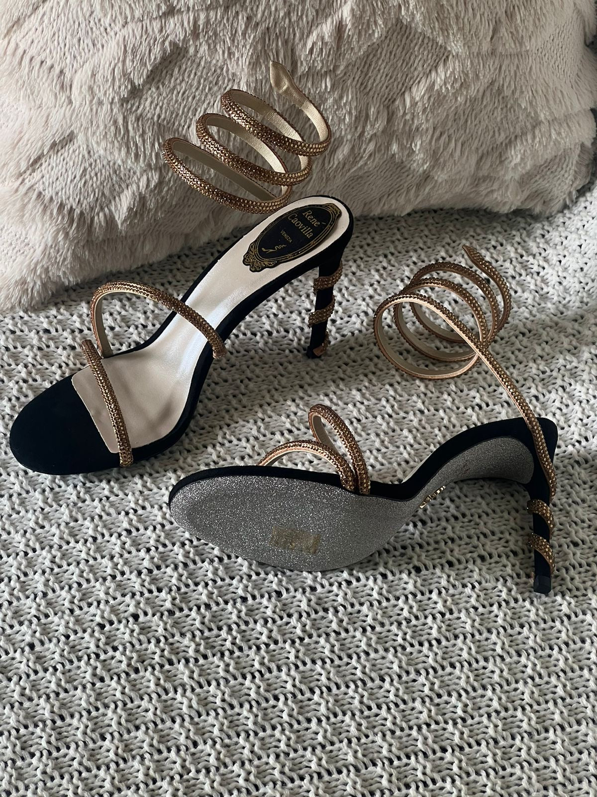 Rene caovilla sandals heels