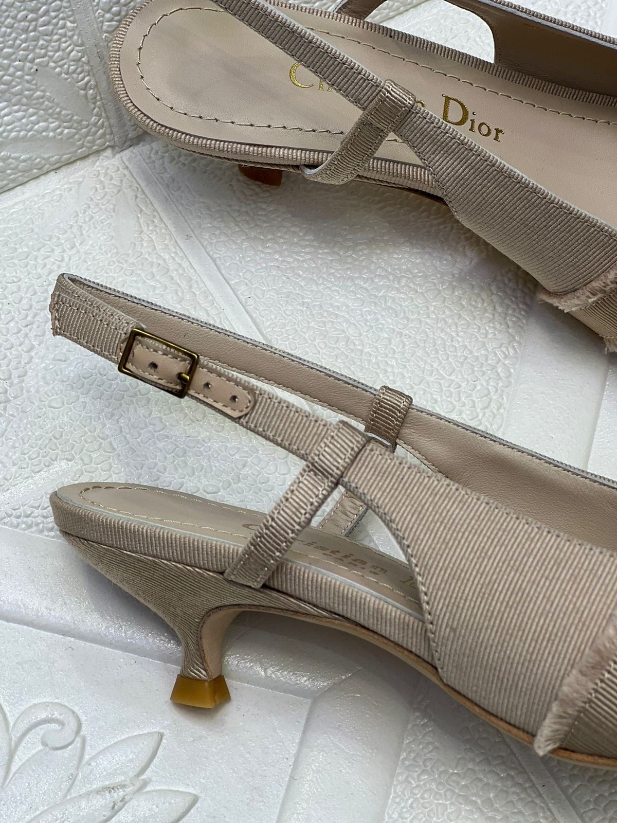 Dior heels - low heel