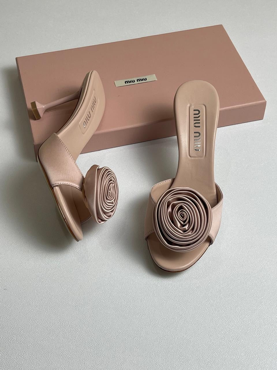 Miu miu sandals heels