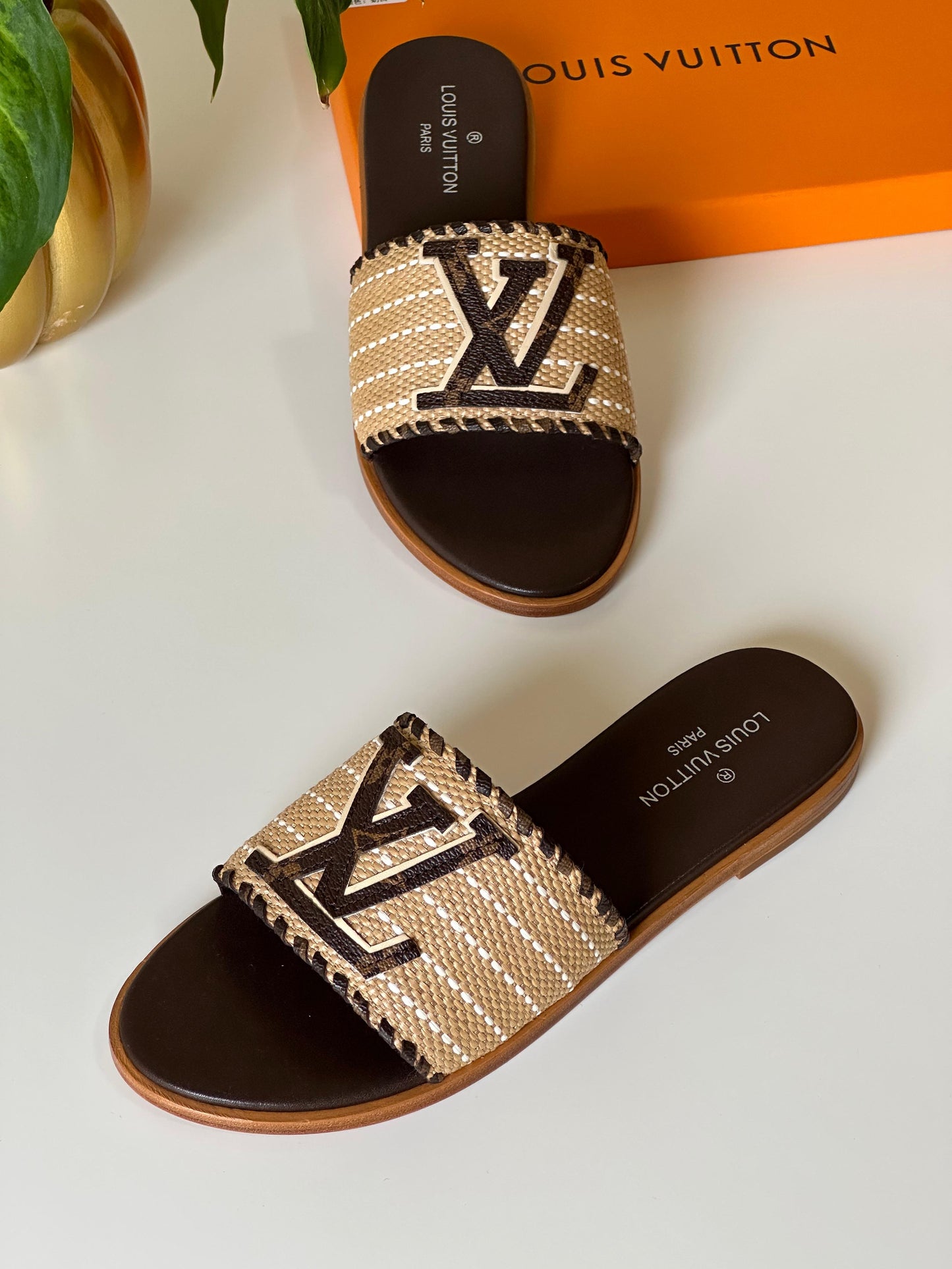 Lv slippers and sandals