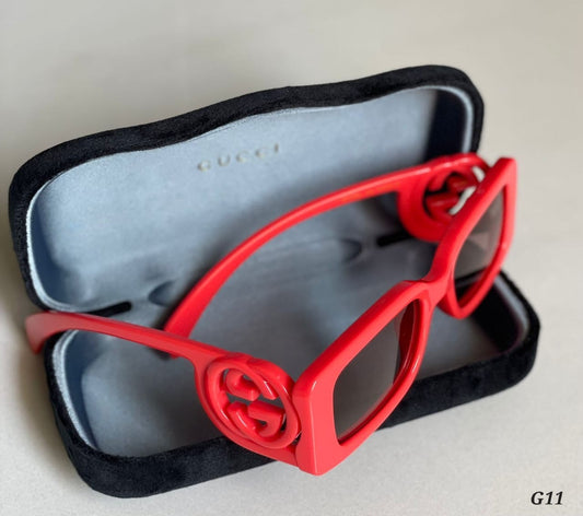 Gucci sunglasses- red